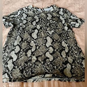 SNAKE SKIN SHIRT